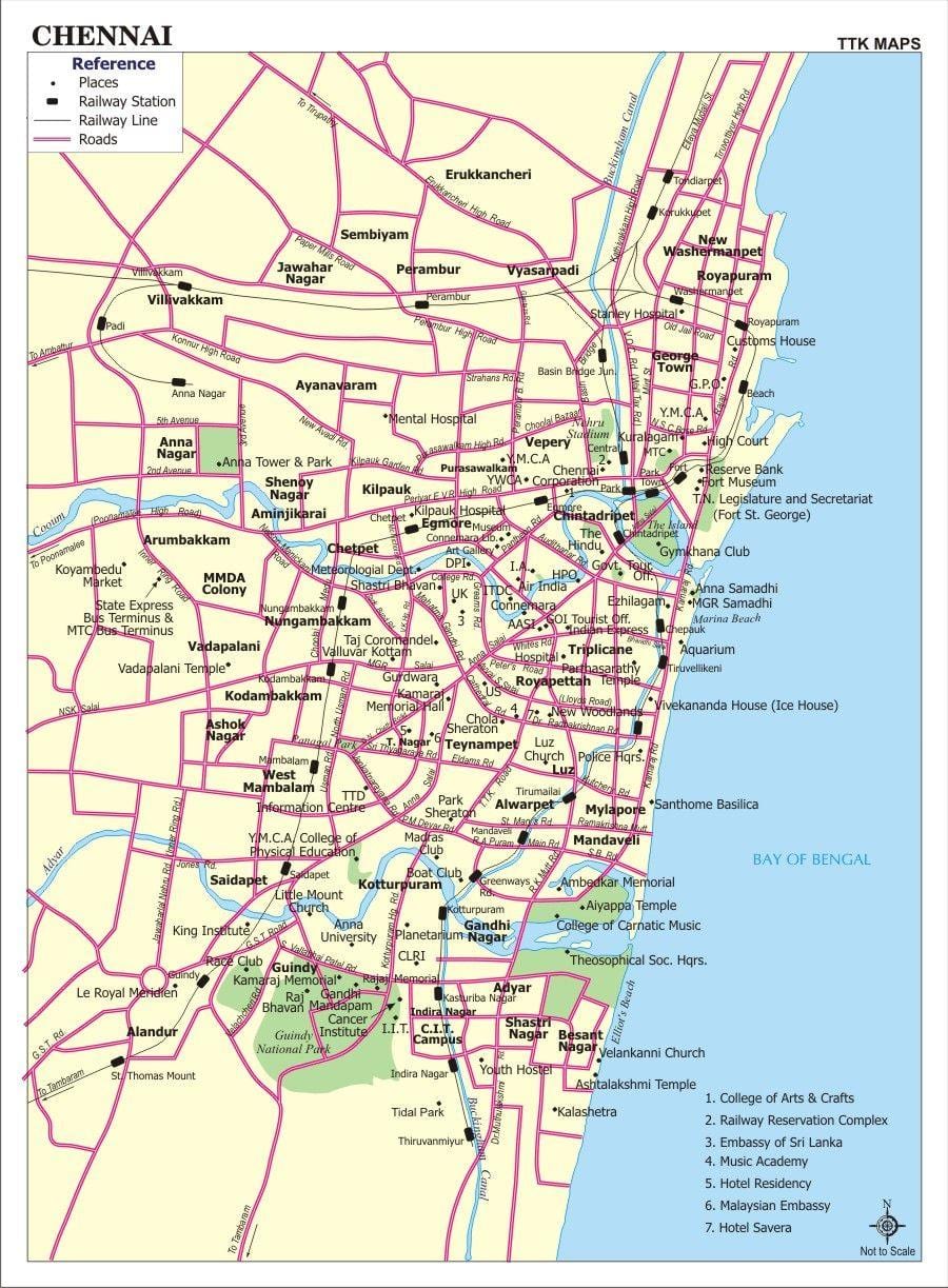 India. kgm อยู่บนแผนที่