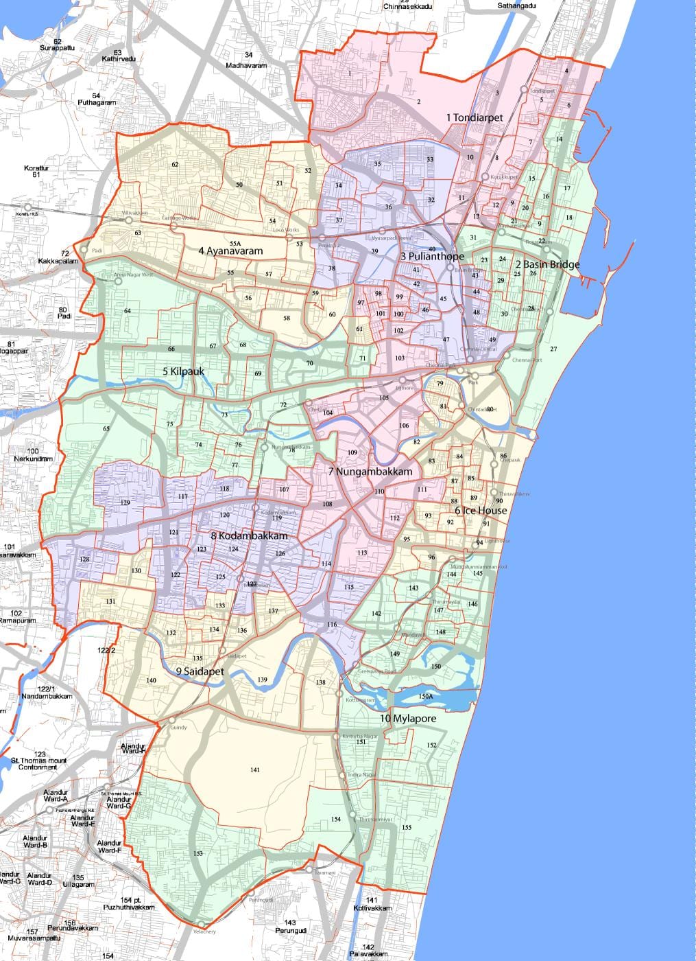 มากกว่า india. kgm แผนที่บริษัท
