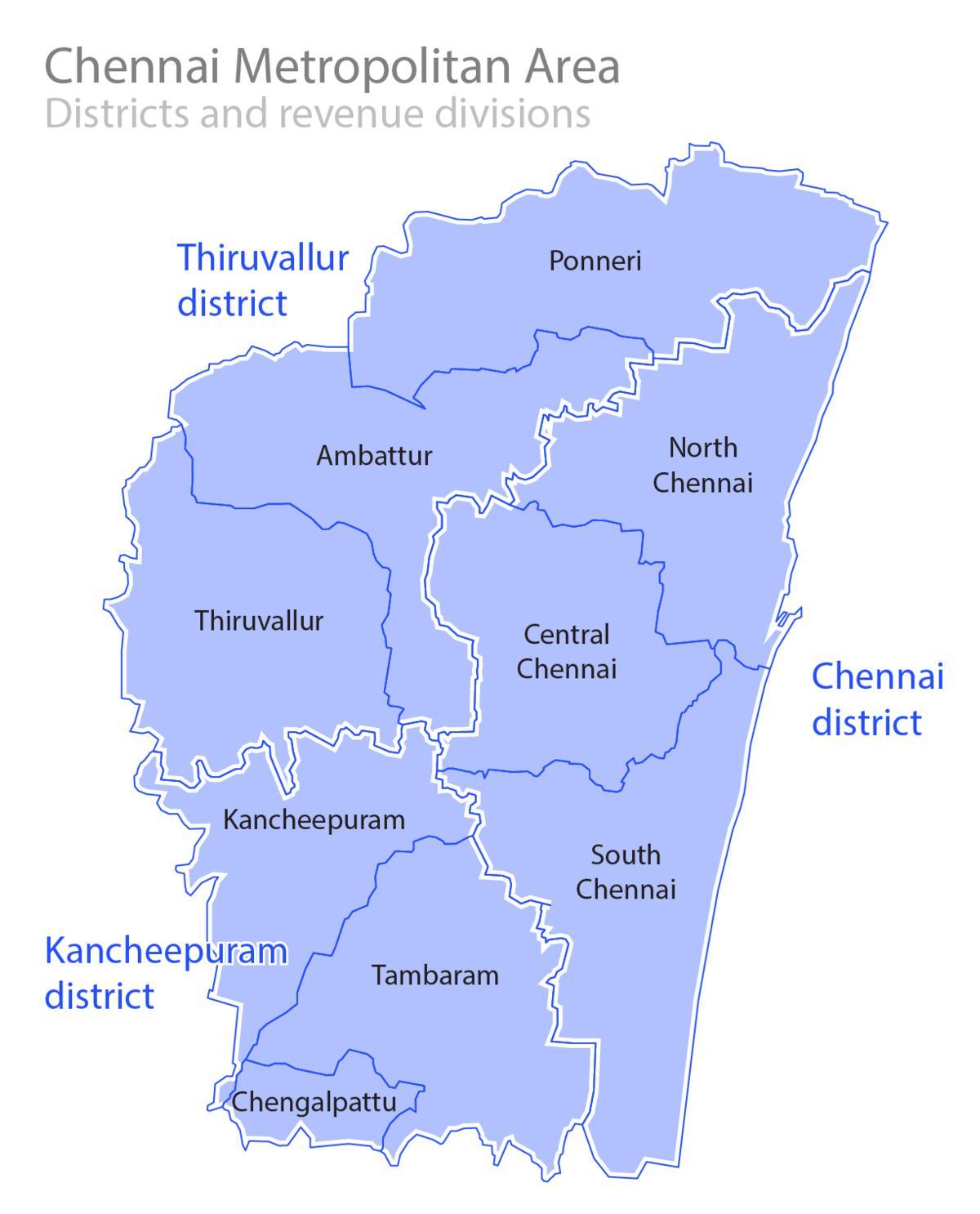 India. kgm จำกัดบนแผนที่