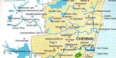 India. kgm น้ำศพบนแผนที่